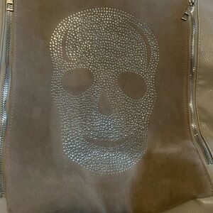 Rhinestone skull purse/bag